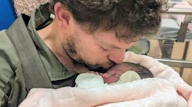 לידה בהדסה, צילום: דוברות בהדסה